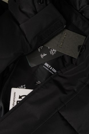 Ανδρικό μπουφάν Only & Sons, Μέγεθος S, Χρώμα Μαύρο, Τιμή 26,85 €