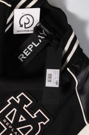 Ανδρικό μπουφάν Replay, Μέγεθος M, Χρώμα Μαύρο, Τιμή 161,86 €
