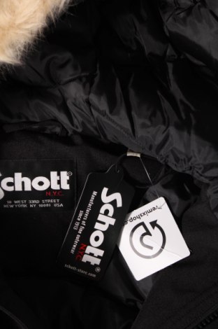 Мъжко яке Schott, Размер L, Цвят Черен, Цена 287,55 лв.