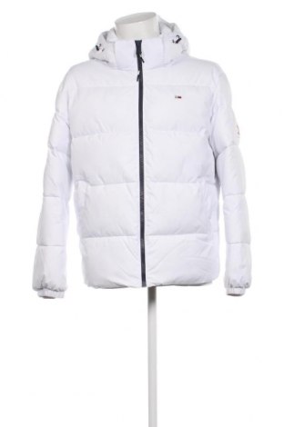 Ανδρικό μπουφάν Tommy Jeans, Μέγεθος M, Χρώμα Λευκό, Τιμή 69,54 €