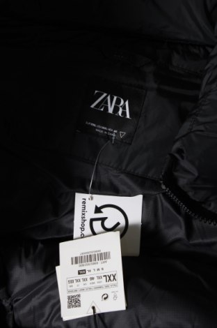 Мъжко яке Zara, Размер XXL, Цвят Черен, Цена 95,00 лв.