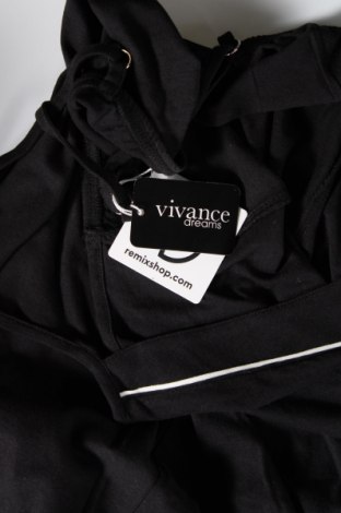 Пижама Vivance, Размер L, Цвят Черен, Цена 48,38 лв.