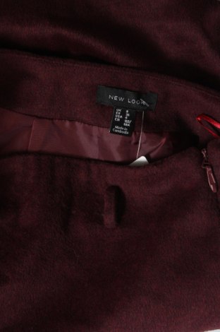 Φούστα New Look, Μέγεθος XS, Χρώμα Κόκκινο, Τιμή 1,65 €