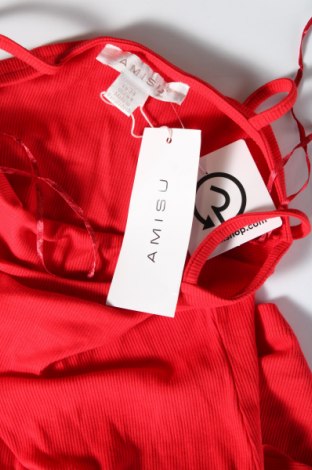 Šaty  Amisu, Veľkosť XS, Farba Červená, Cena  26,08 €