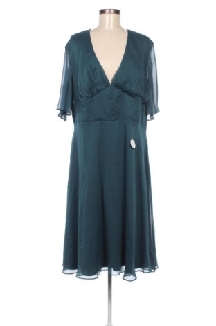 Kleid Chi Chi, Größe 3XL, Farbe Blau, Preis € 52,58