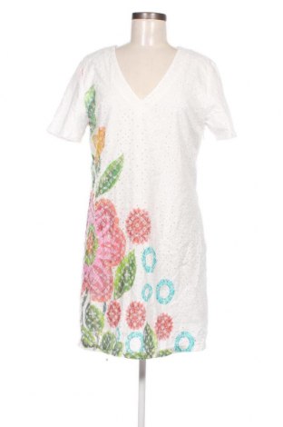 Φόρεμα Desigual, Μέγεθος XL, Χρώμα Λευκό, Τιμή 76,68 €