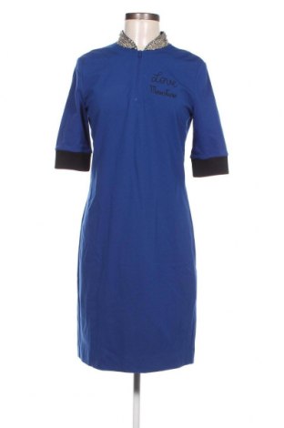 Sukienka Love Moschino, Rozmiar XL, Kolor Niebieski, Cena 879,45 zł