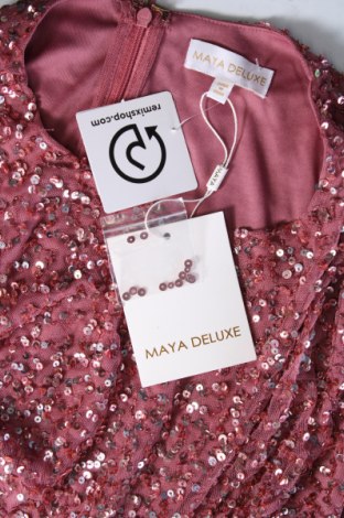 Sukienka Maya Deluxe, Rozmiar L, Kolor Różowy, Cena 351,84 zł
