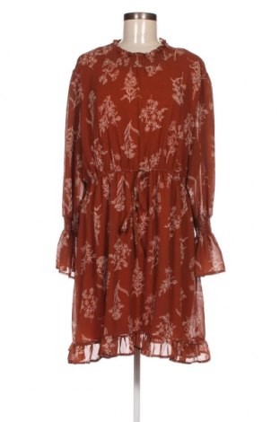 Kleid SHEIN, Größe XXL, Farbe Braun, Preis 18,16 €