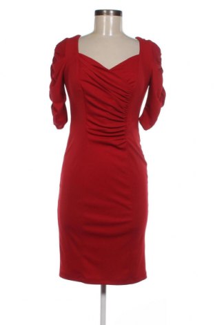 Kleid Simon Jersey, Größe S, Farbe Rot, Preis 3,27 €