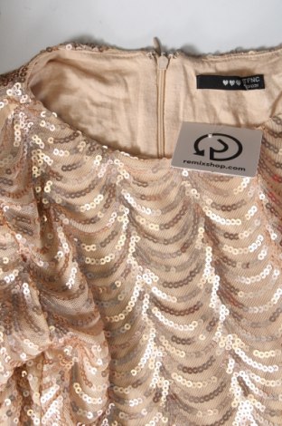 Šaty  TFNC London, Veľkosť M, Farba Zlatistá, Cena  19,28 €