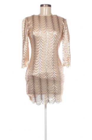 Kleid TFNC London, Größe M, Farbe Golden, Preis € 14,20