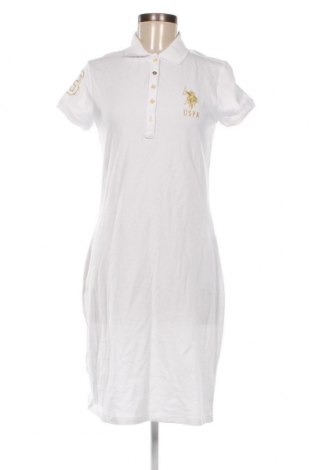 Sukienka U.S. Polo Assn., Rozmiar M, Kolor Biały, Cena 307,72 zł