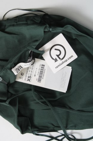 Φόρεμα Zara, Μέγεθος XS, Χρώμα Πράσινο, Τιμή 29,67 €