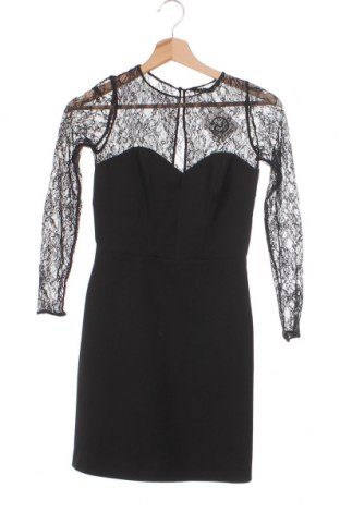 Kleid Zara, Größe XS, Farbe Schwarz, Preis 4,42 €
