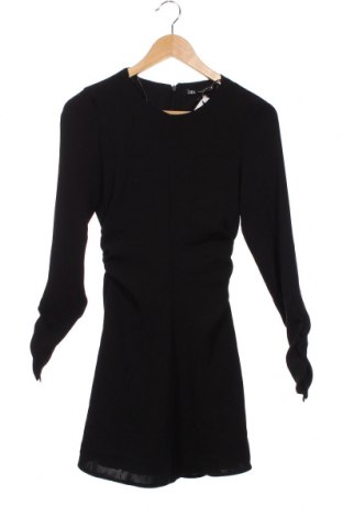 Šaty  Zara, Veľkosť XS, Farba Čierna, Cena  4,76 €