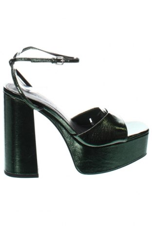 Sandale Pull&Bear, Mărime 39, Culoare Verde, Preț 75,46 Lei