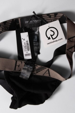 Слип Emporio Armani Underwear, Размер M, Цвят Черен, Цена 46,06 лв.