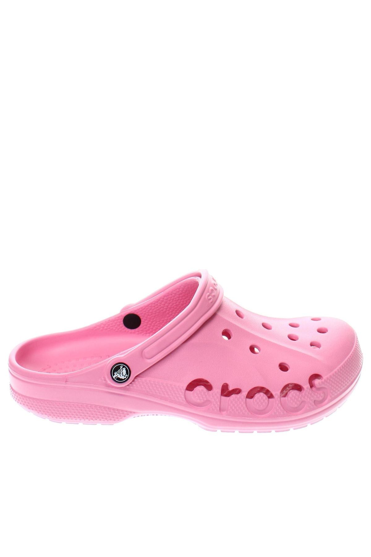 Hausschuhe Crocs, Größe 45, Farbe Rosa, Preis 22,87 €