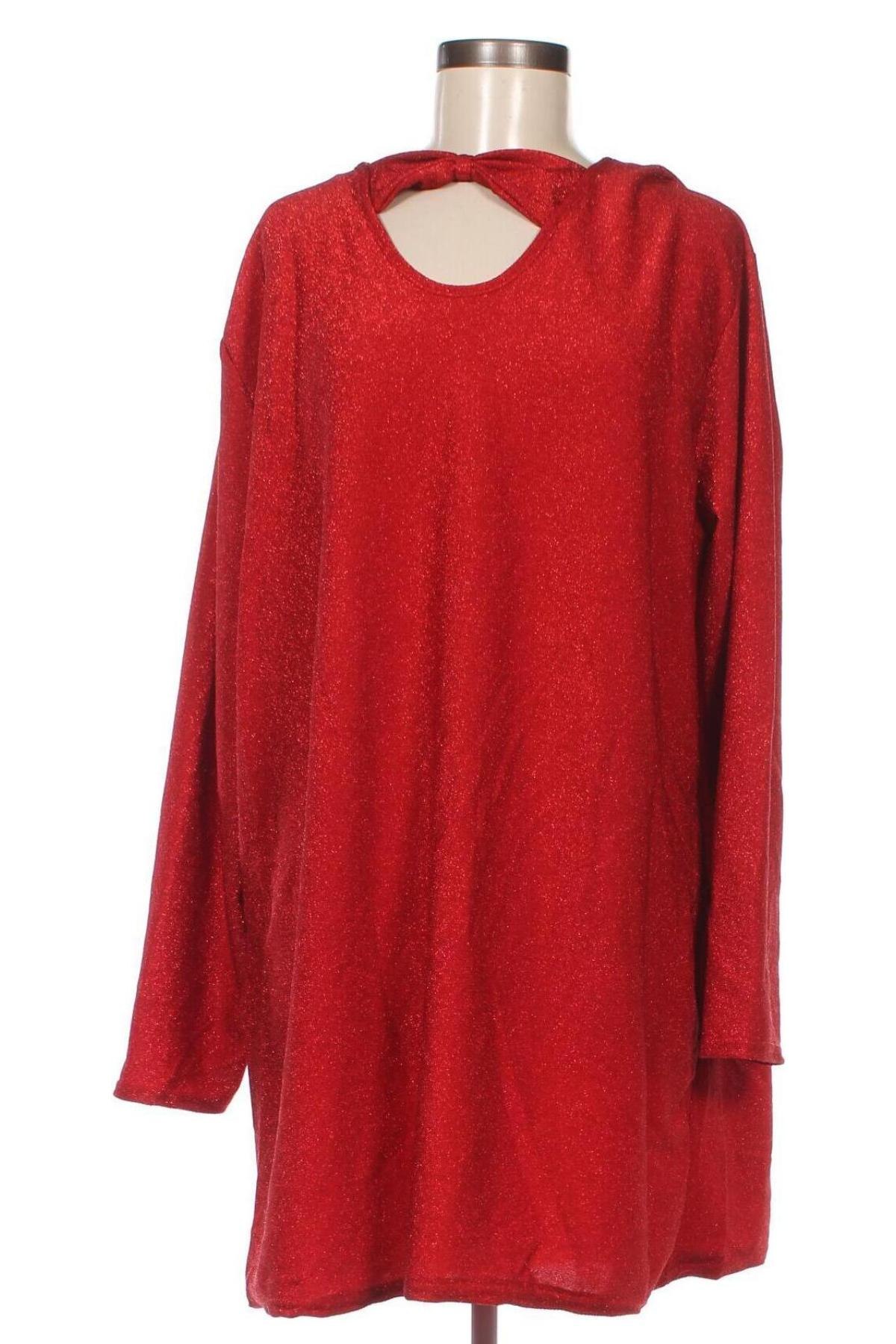 Damen Shirt, Größe 3XL, Farbe Rot, Preis 5,55 €