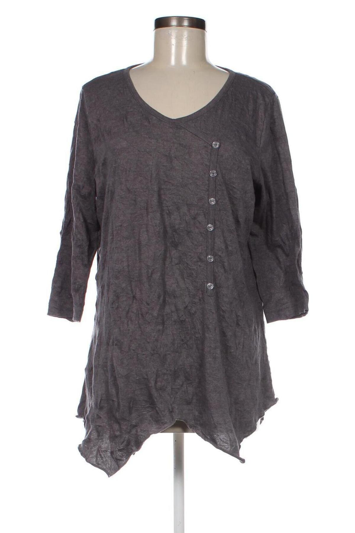 Γυναικεία μπλούζα, Μέγεθος L, Χρώμα Γκρί, Τιμή 8,05 €