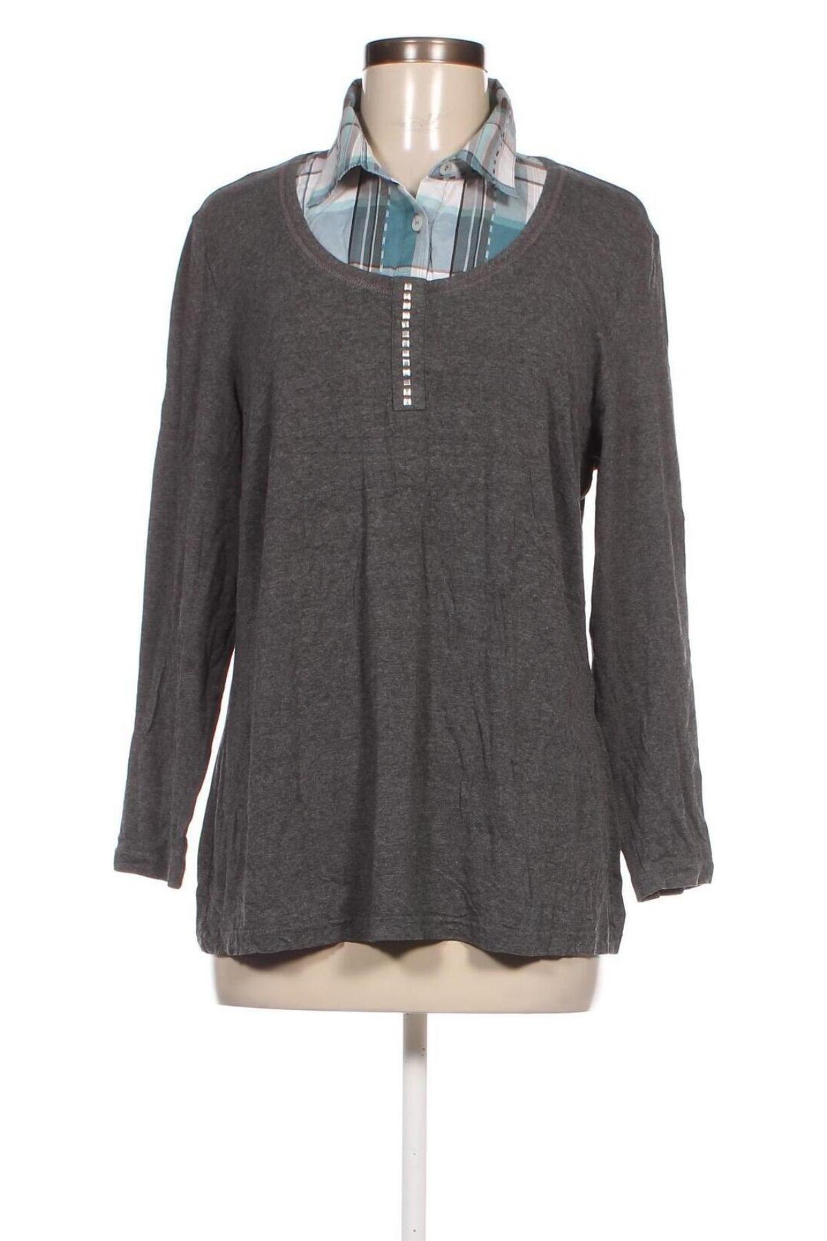 Damen Shirt, Größe M, Farbe Grau, Preis € 1,99