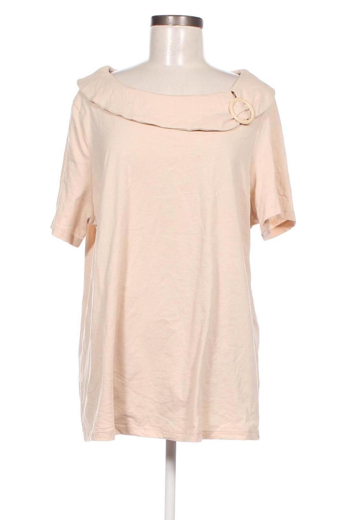 Damen Shirt, Größe XL, Farbe Beige, Preis 13,22 €