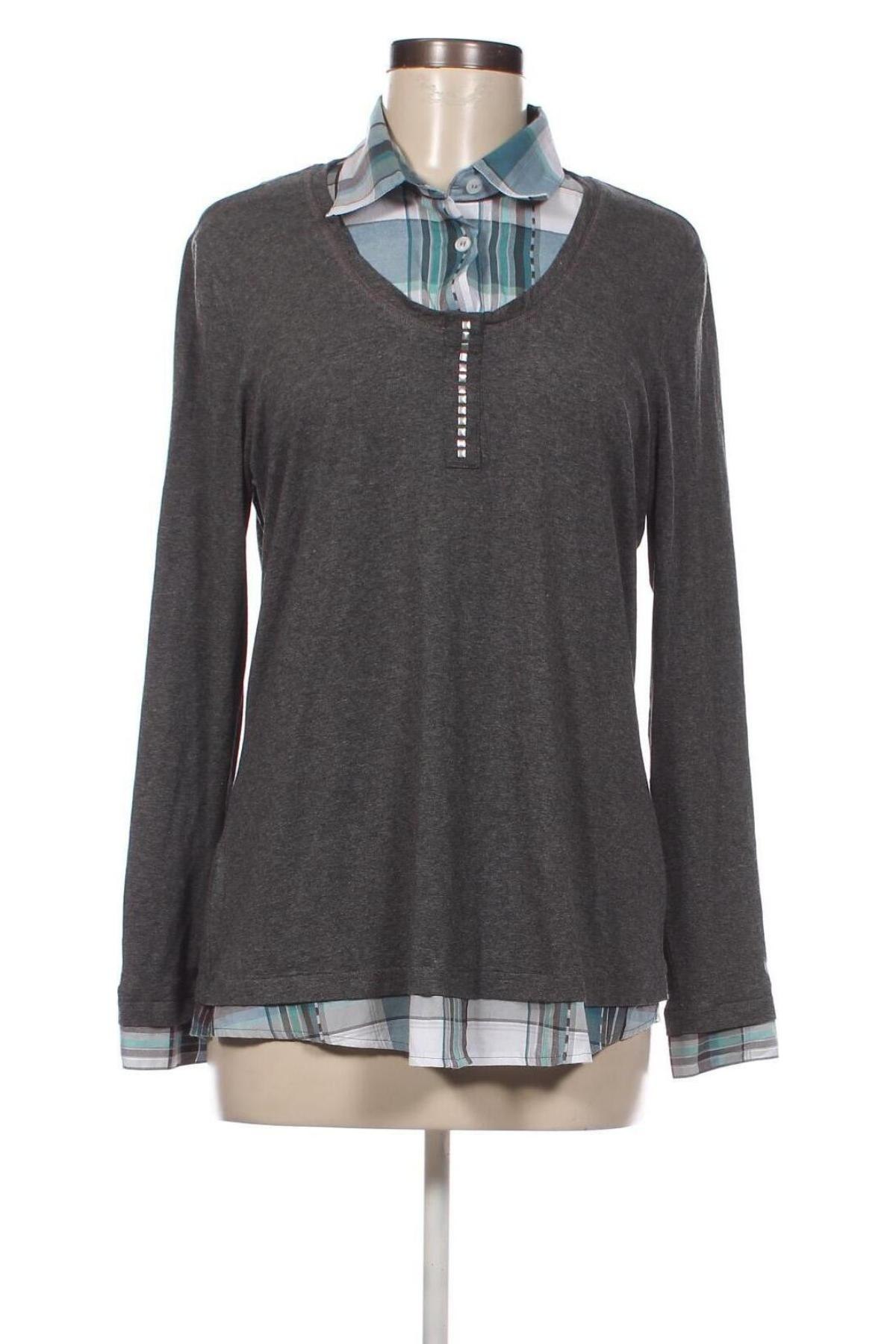 Γυναικεία μπλούζα ALESSA W., Μέγεθος L, Χρώμα Γκρί, Τιμή 1,76 €