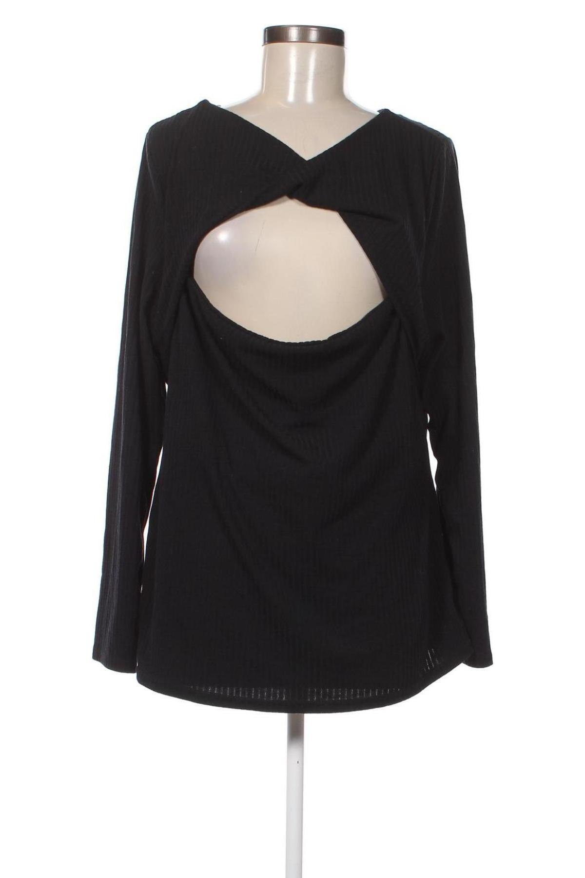 Дамска блуза ASOS, Размер XXL, Цвят Черен, Цена 9,60 лв.