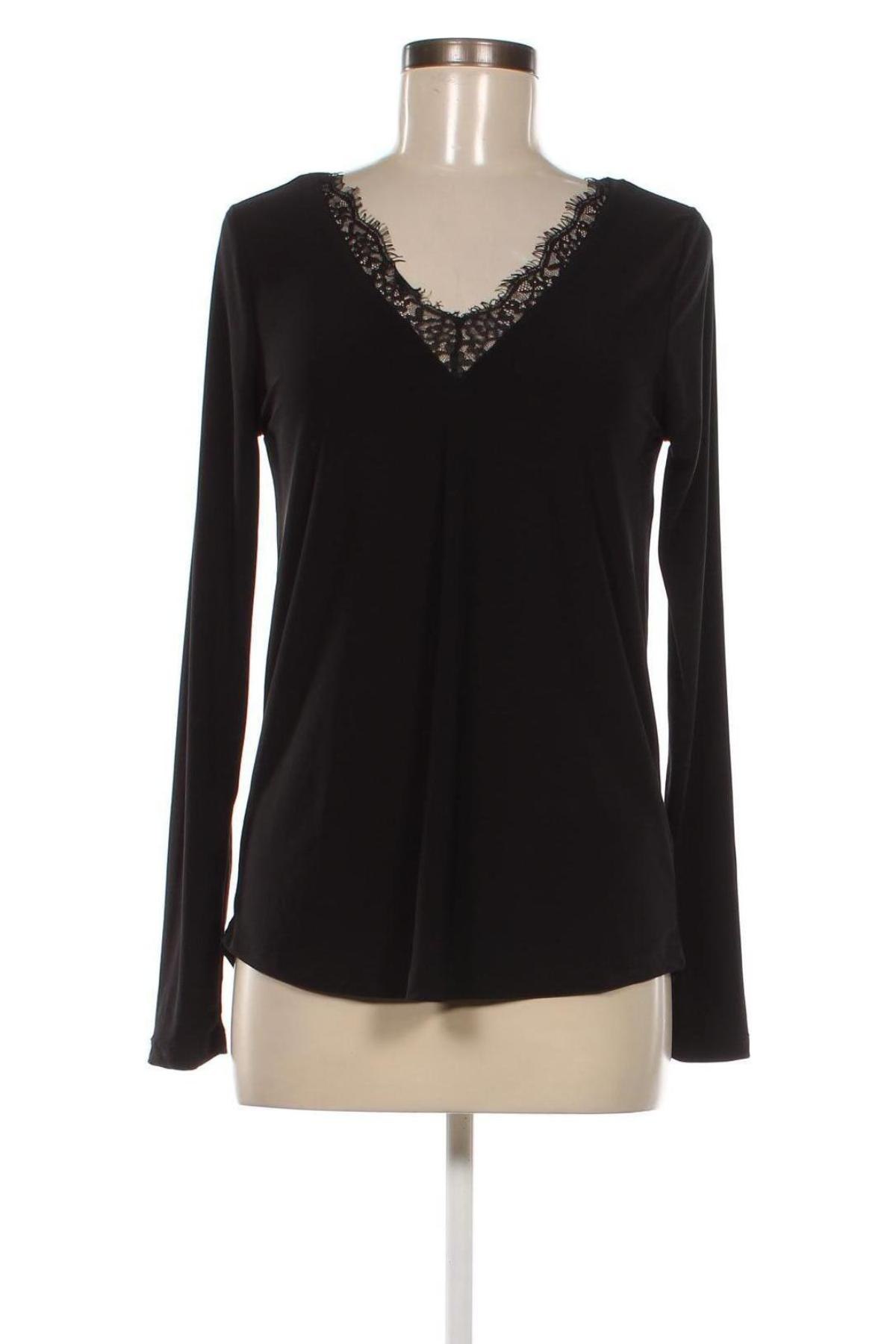 Γυναικεία μπλούζα Amisu, Μέγεθος XS, Χρώμα Μαύρο, Τιμή 2,43 €