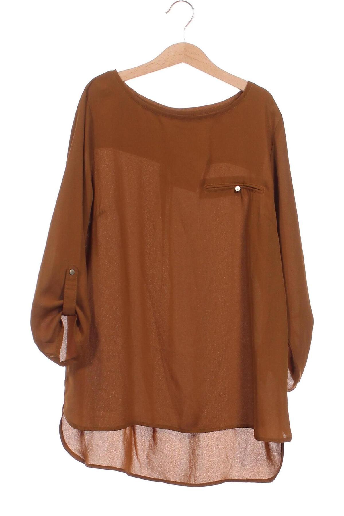 Дамска блуза Amisu, Размер M, Цвят Кафяв, Цена 19,00 лв.