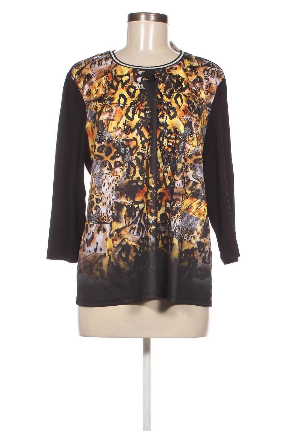 Γυναικεία μπλούζα Barbara Lebek, Μέγεθος XL, Χρώμα Πολύχρωμο, Τιμή 20,40 €