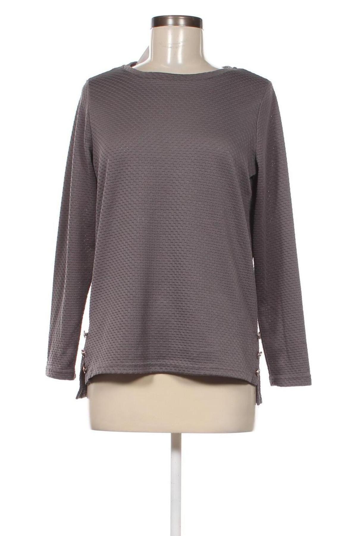 Γυναικεία μπλούζα Beloved, Μέγεθος M, Χρώμα Γκρί, Τιμή 3,29 €