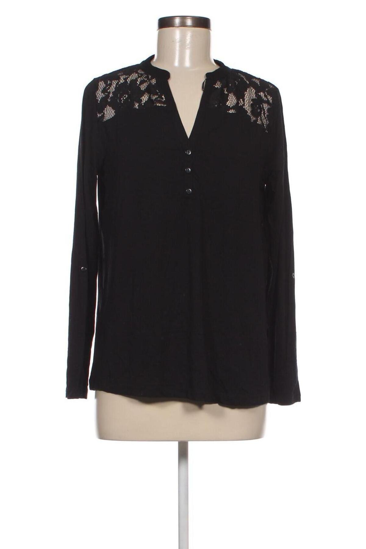 Дамска блуза Body Flirt, Размер M, Цвят Черен, Цена 6,84 лв.