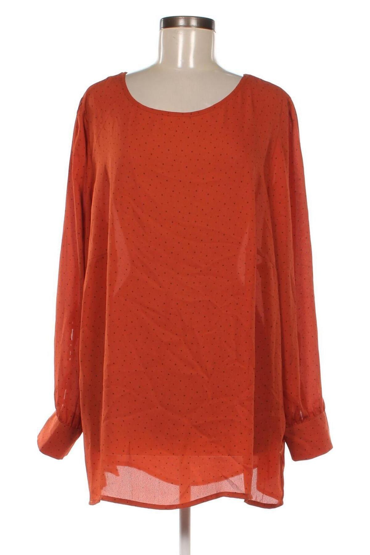 Дамска блуза Bpc Bonprix Collection, Размер XXL, Цвят Оранжев, Цена 16,94 лв.
