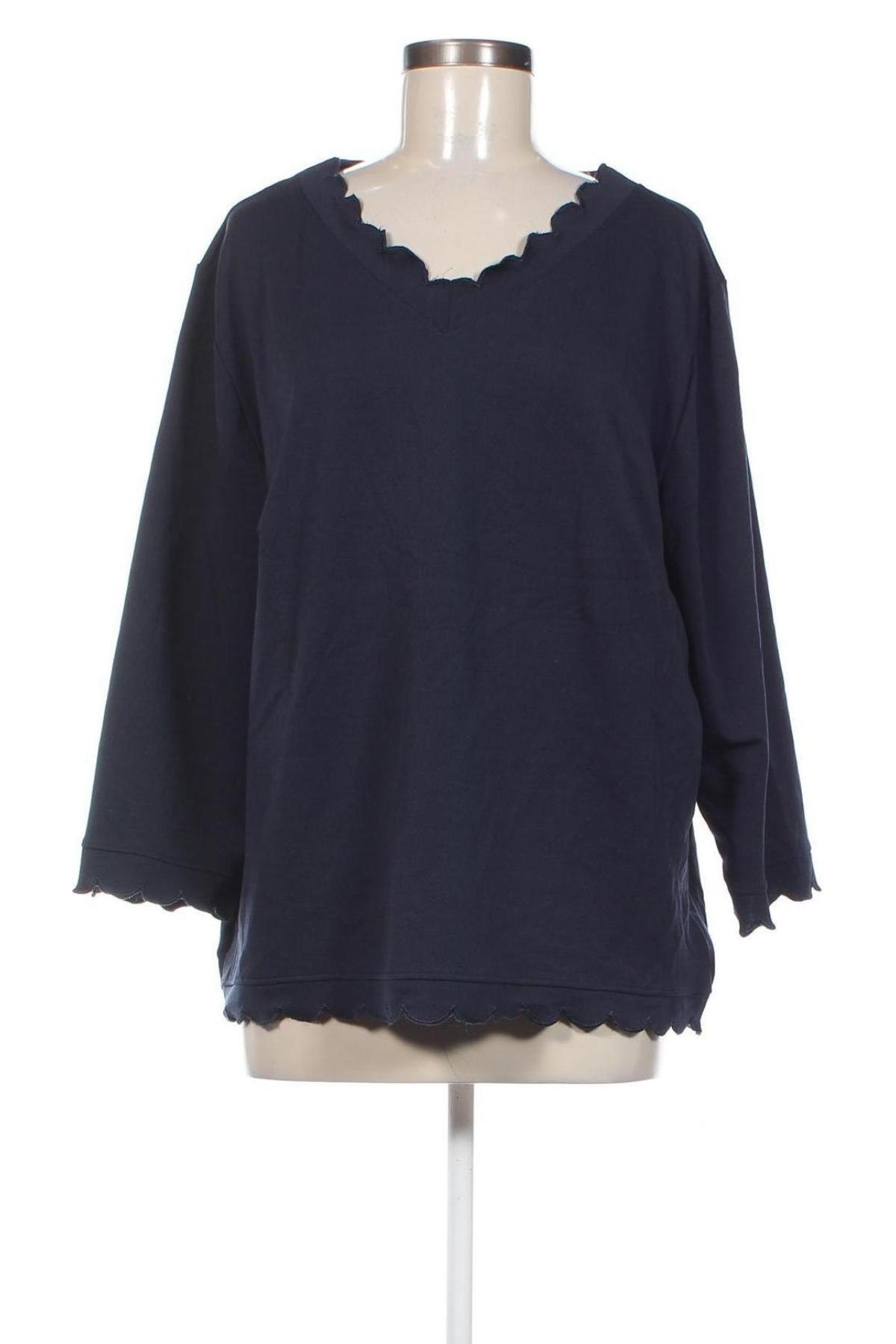Γυναικεία μπλούζα Bpc Bonprix Collection, Μέγεθος XL, Χρώμα Μπλέ, Τιμή 6,70 €
