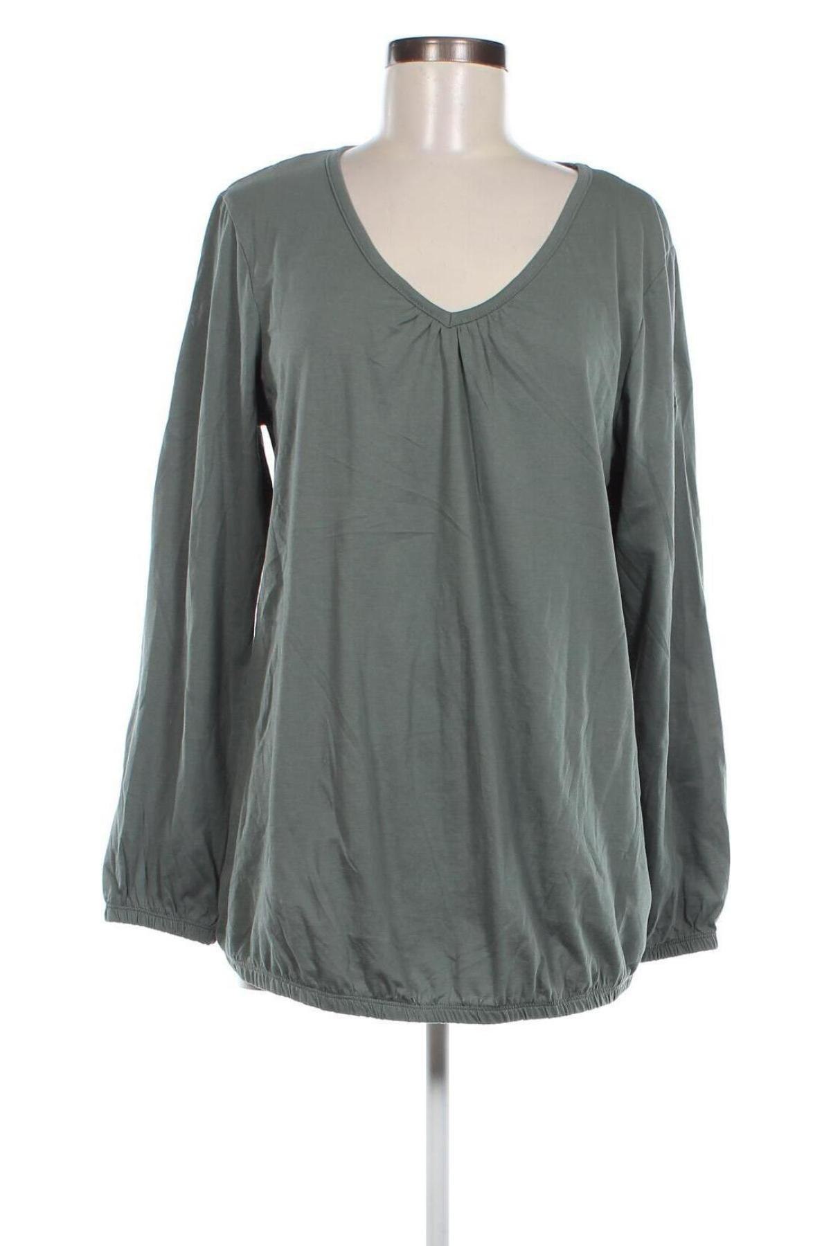 Γυναικεία μπλούζα Bpc Bonprix Collection, Μέγεθος M, Χρώμα Πράσινο, Τιμή 3,53 €