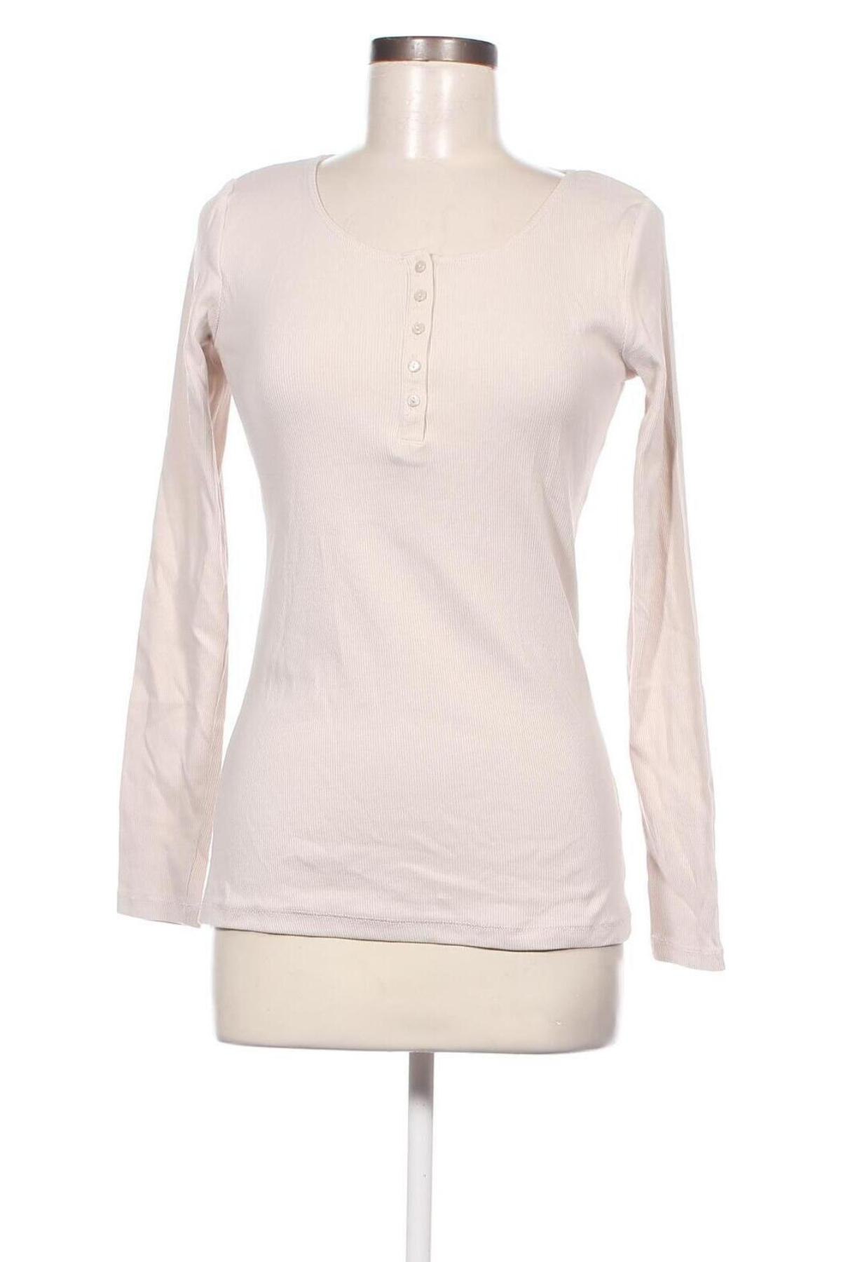 Дамска блуза C&A, Размер M, Цвят Екрю, Цена 6,27 лв.