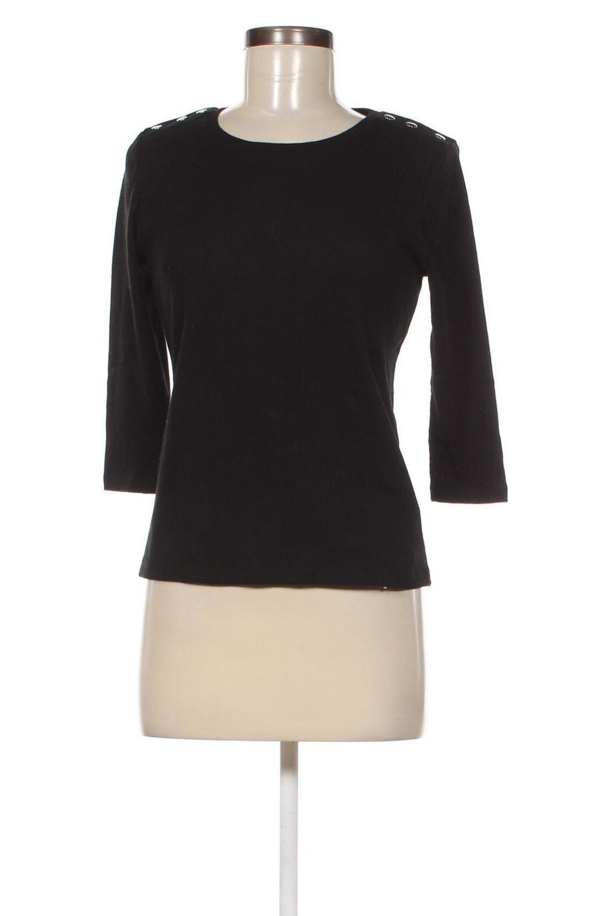 Γυναικεία μπλούζα Chicoree, Μέγεθος M, Χρώμα Μαύρο, Τιμή 3,88 €