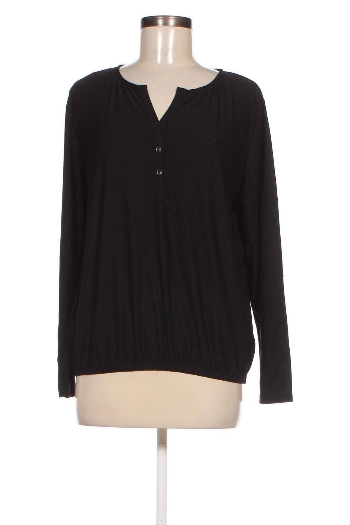 Γυναικεία μπλούζα Chicoree, Μέγεθος L, Χρώμα Μαύρο, Τιμή 11,75 €