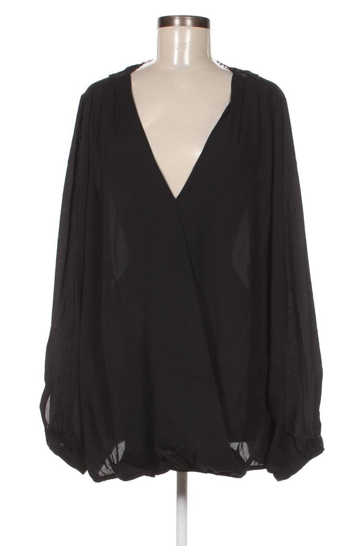 Damen Shirt City Chic, Größe XL, Farbe Schwarz, Preis 6,71 €