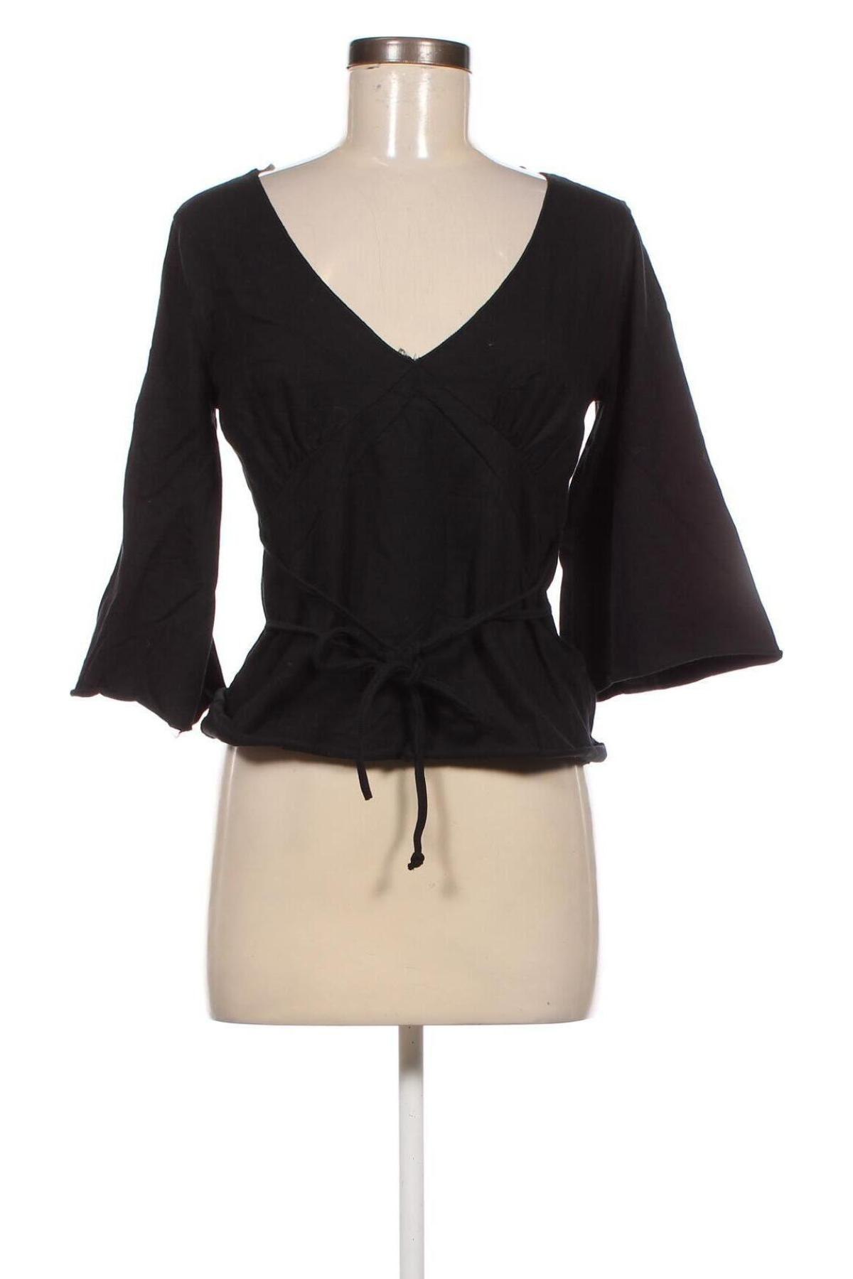 Γυναικεία μπλούζα Clockhouse, Μέγεθος L, Χρώμα Μαύρο, Τιμή 3,88 €
