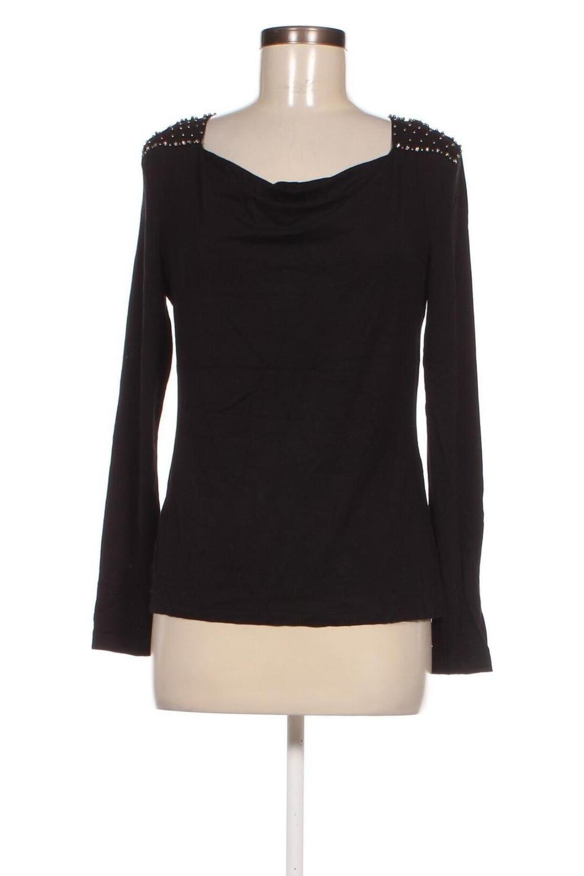 Дамска блуза Collection L, Размер M, Цвят Черен, Цена 6,65 лв.