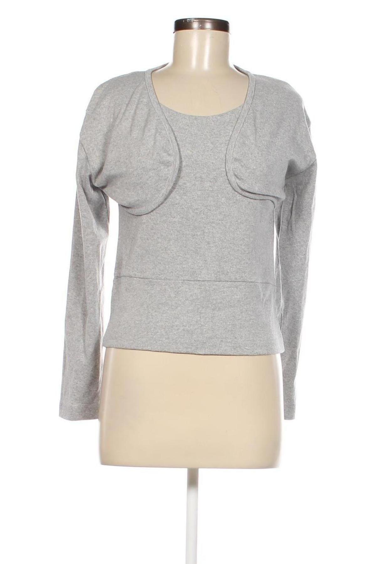 Damen Shirt Crazy World, Größe L, Farbe Grau, Preis 3,57 €