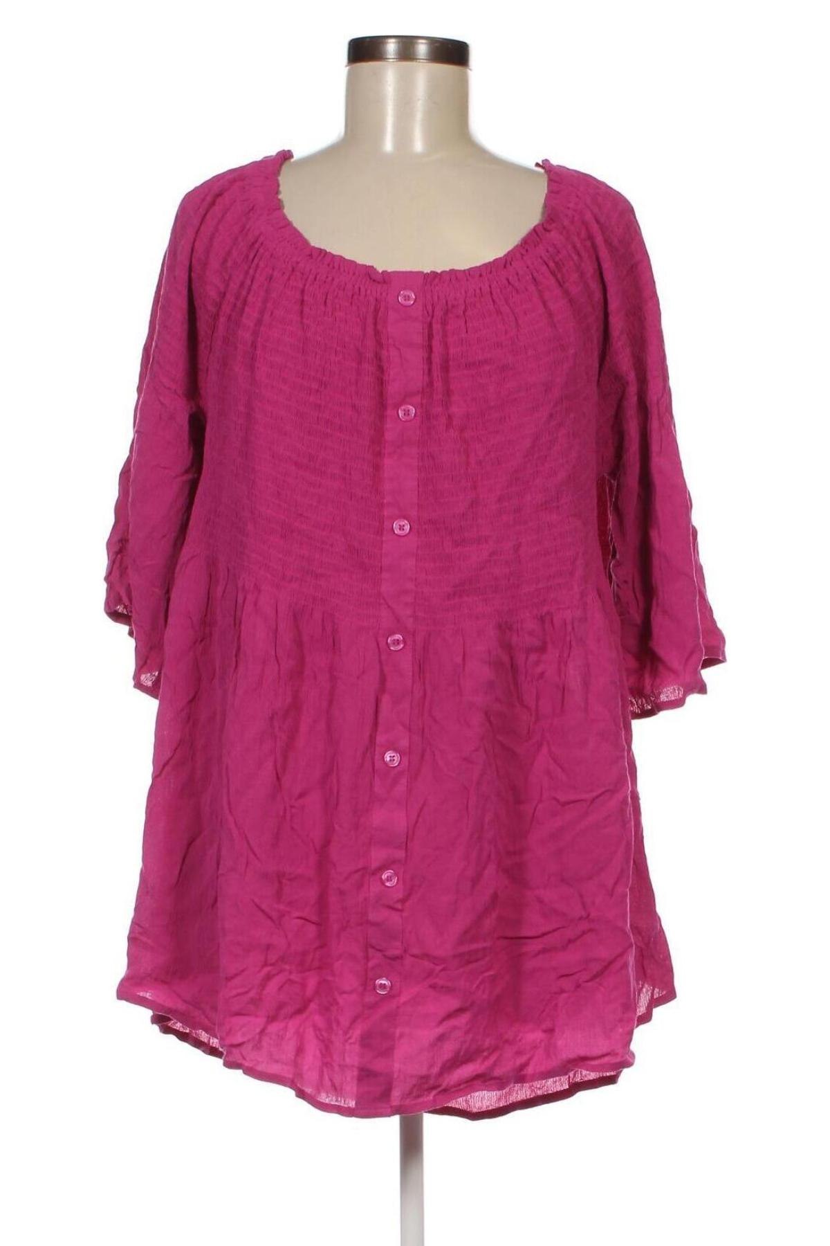 Damen Shirt Ed.it.ed, Größe 4XL, Farbe Lila, Preis 13,22 €