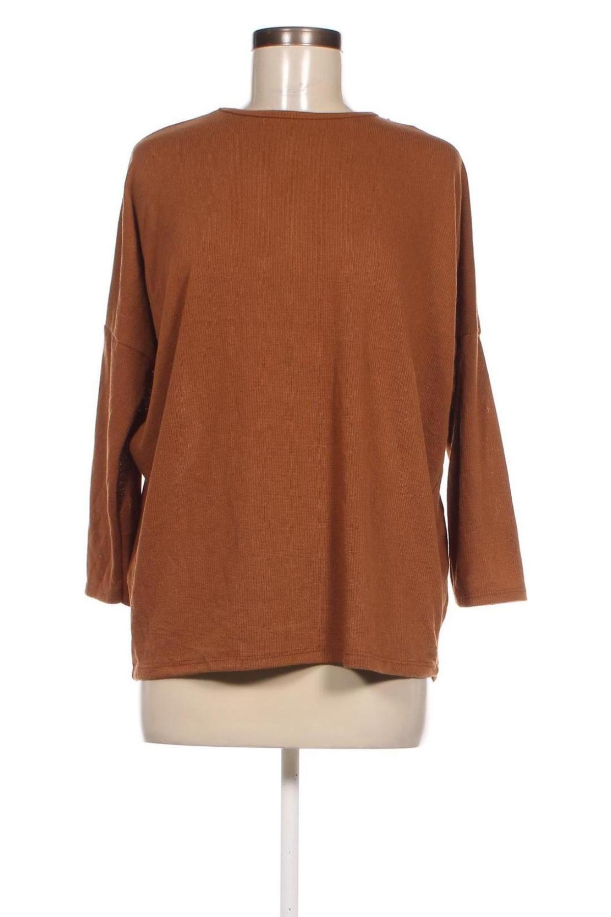 Γυναικεία μπλούζα Epoca, Μέγεθος L, Χρώμα Καφέ, Τιμή 1,76 €