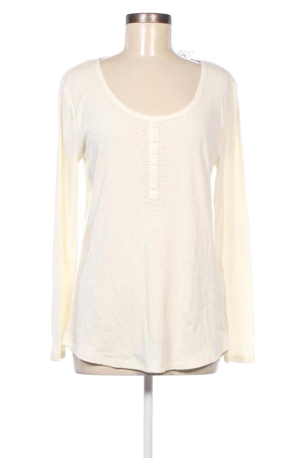Γυναικεία μπλούζα F&F, Μέγεθος XL, Χρώμα Εκρού, Τιμή 5,99 €