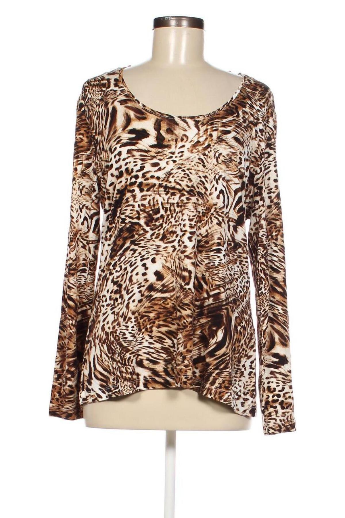 Γυναικεία μπλούζα Fabiani, Μέγεθος XL, Χρώμα Πολύχρωμο, Τιμή 4,82 €