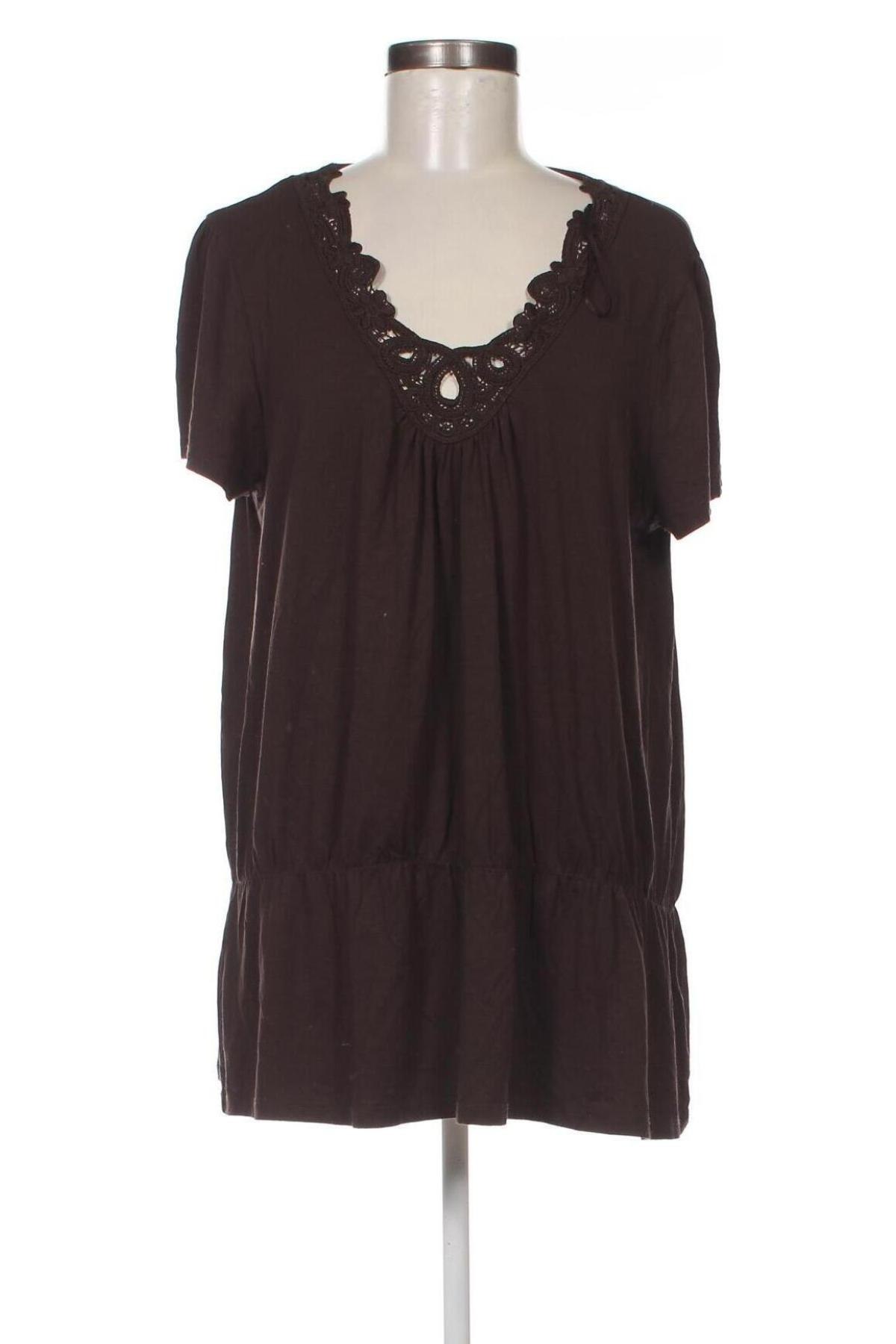 Дамска блуза Gina Benotti, Размер XL, Цвят Кафяв, Цена 19,00 лв.