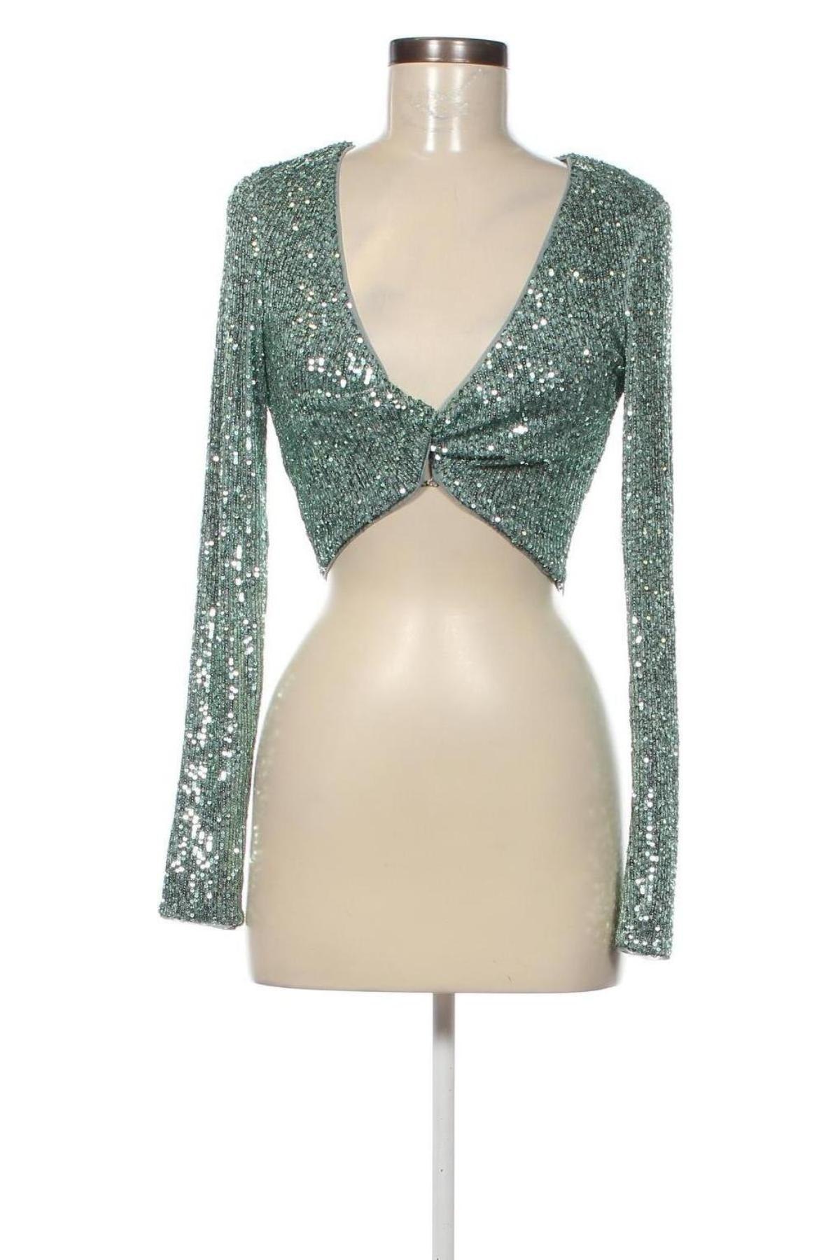 Bluză de femei Guess, Mărime S, Culoare Verde, Preț 171,99 Lei